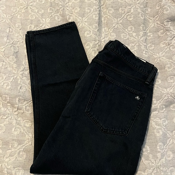 Men's Dark Navy Rag and bone Jeans - Picture 2 of 3
